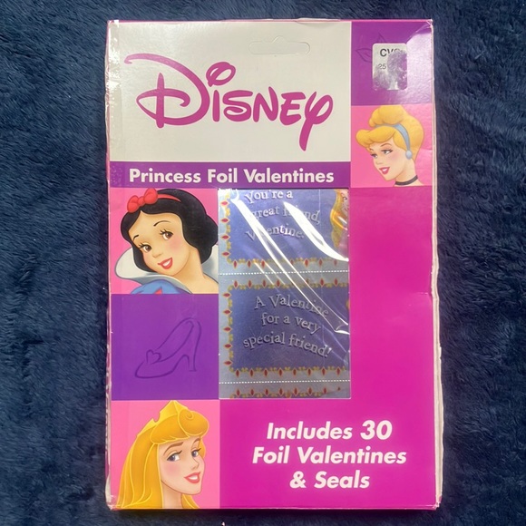 Disney Other - NEW Vintage Y2K Disney Princess Valentines Cards